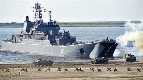 The South-Bound Russian Landing Ship Flotilla: Possible Intentions and ...