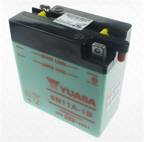 6N11A-1B Yuasa Batterie 122x62x131mm – MP varaosat