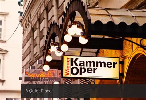 Wien A Quiet Place Leonard Bernstein Der Opernfreund