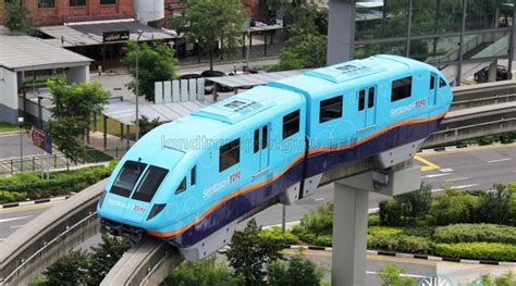 Hitachi Small Type Monorail Sentosa Express Land Transport Guru