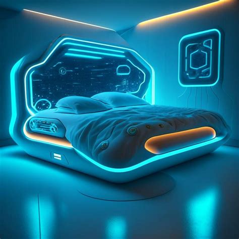Futuristic Sci Fi Bed By Pickgameru On Deviantart
