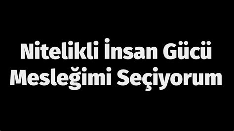 6 Sınıf Sosyal Bilgiler Ders 15 Nitelikli İnsan Gücü Mesleği