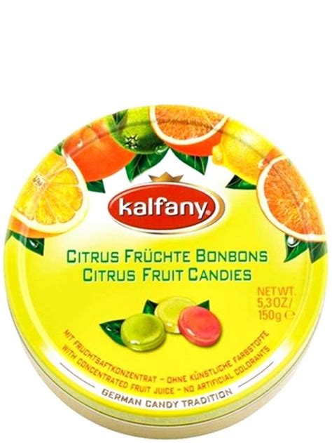 Kalfany Citrus Fruit Candies 150г | OKwine