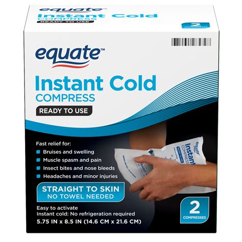 Equate Instant Cold Compress, 1 Count - Walmart.com
