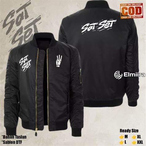 Jual Jaket Sat Set Ganjar Pranowo Bomber Shopee Indonesia