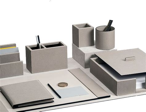 desktop leather set