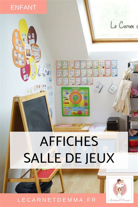 Affiches D Coration Et Apprentissage Salle De Jeux Supply By