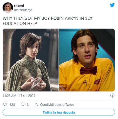 Sex Education Uno Degli Attori Ha Recitato In Game Of Thrones