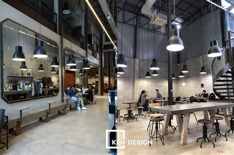 Thiết Kế Cheese Coffee Industrial Style Phong Cách Thiết Kế Công Nghiệp