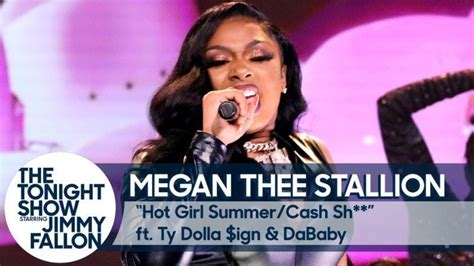 Megan Thee Stallion Ty Dolla E DaBaby Performam Medley De Hot Girl