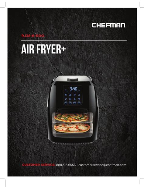 Toastmaster Air Fryer Instruction Manual