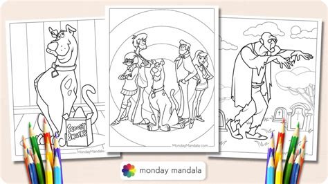 30 Scooby Doo Coloring Pages Free Pdf Printables