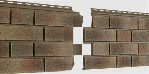 Сайдинг ПВХ 0292.Н. Стоун-Хаус С-Лок клинкер нордик песок, 1,95м ...