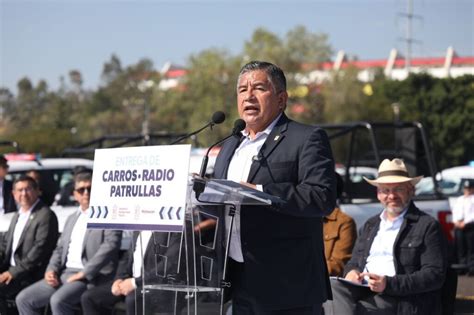 El Gobernador Bedolla Refrenda Compromiso Con La Seguridad Entrega