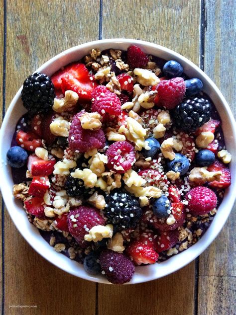 Raw Vegan Breakfast Berry Breakfast Breakfast Bowls Breakfast