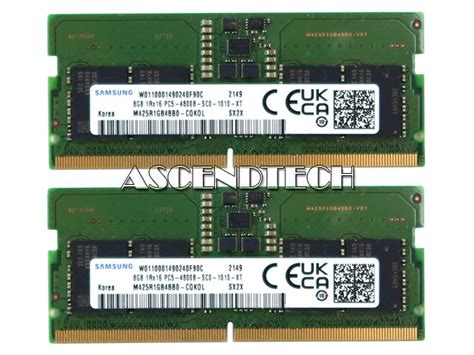 M425R1GB4BB0 2_Of_M425R1GB4BB0-CQKOL | Samsung 2x8GB Ram Kit ...