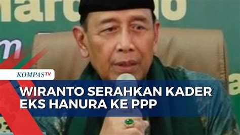 Wiranto Serahkan 100 Eks Kader Hanura Ke PPP Usai Pertemuan Dengan