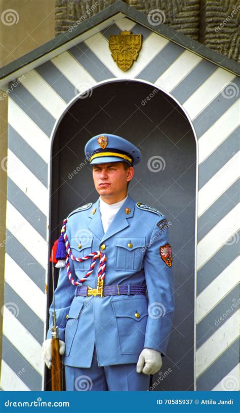 Presidential Guard Prague Czech Republic Editorial Photography