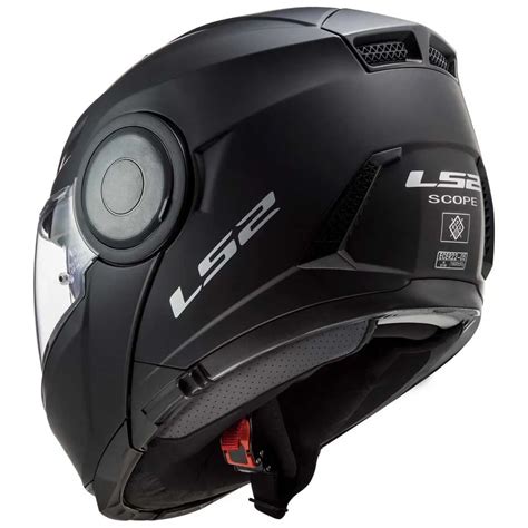 LS2 FF902 Scope Modular Helmet Black buy and offers on Motardinn
