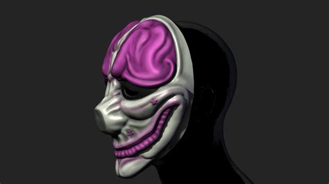 Hoxton Payday 2 Mask 3d Model By Blackstar90