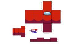 Among Us Papercraft Printable Papercrafts Printable Papercrafts Porn My Xxx Hot Girl