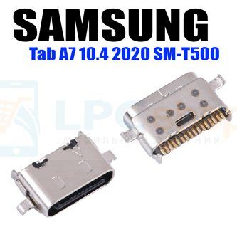 Разъем Type-C для Samsung Galaxy Tab A 10.5 T500 / T505 / X200 Купить c ...