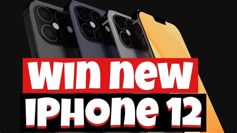 Win A Brand New Iphone 12 For Free Free Iphone 12 Giveaway New Iphone