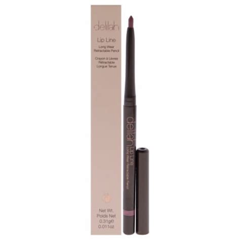 Lip Line Long Wear Retractable Pencil Naked By Delilah For Women 0 011 Oz Lip Liner 0 011