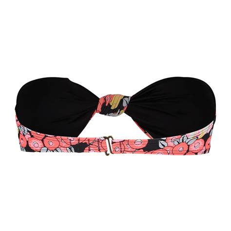 Billabong S S Knotted Bandeau Bikini Top Multicolor Dressinn