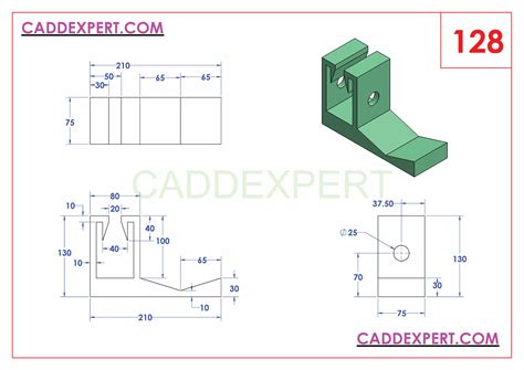 Solidworks Catia Nx Autocad 3d Drawings Practice Books 100 Pdf Page 3 Of 10 Technical Design