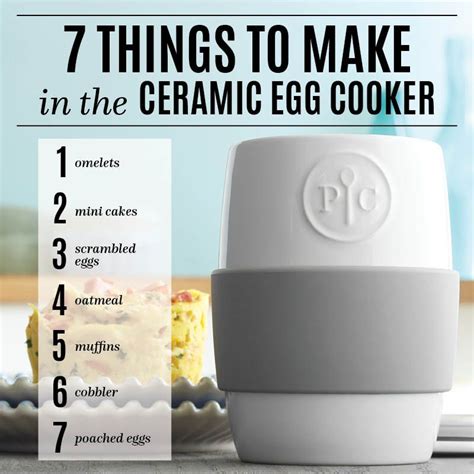 Pampered Chef Ceramic Egg Cooker Recipes Oatmeal New Recipes