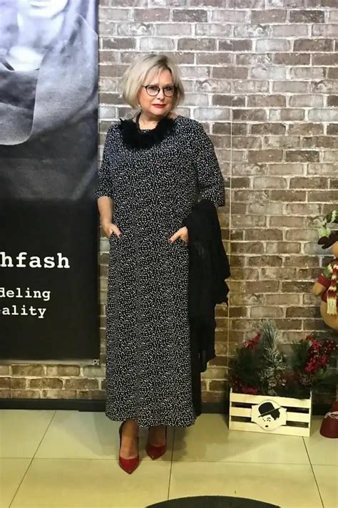 3 стройнящие модели платьев для женщин 50+ - Секреты стиля - 21 января ...