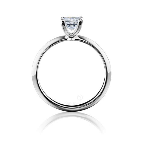 Помолвочное кольцо с квадратным бриллиантом принцесса LITTLE PRINCESS ...