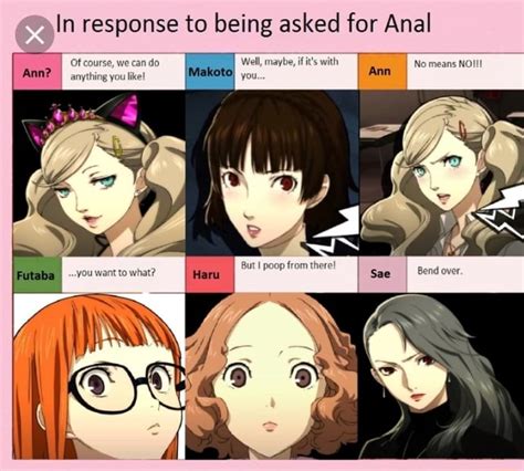 In Response To Being Asked For Anal IFunny