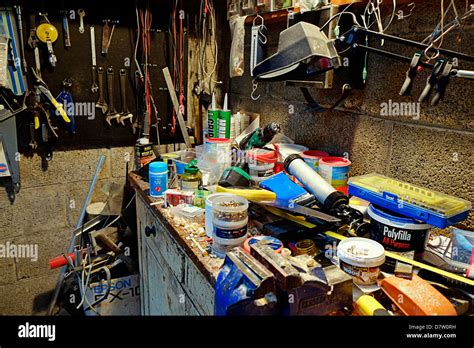 Untidy Workshop Ireland Stock Photo Royalty Free Image 56483157 Alamy