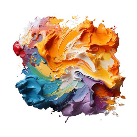 Paint, Colorful Paint Png, Colorful Paint With Transparent Background ...