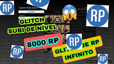 Gta Online Novo Glitch De Rp Infinito Solo E Dinheiro Subi De N Vel