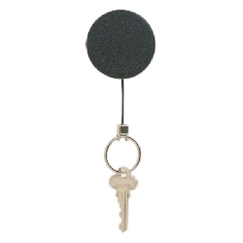 Rexel Security Pass Retractable Key Ring Reel Silver Each Winc