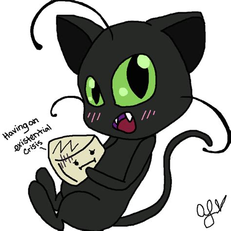 Miraculous Ladybug Plagg With Camembert Cheese By Amycruzz On