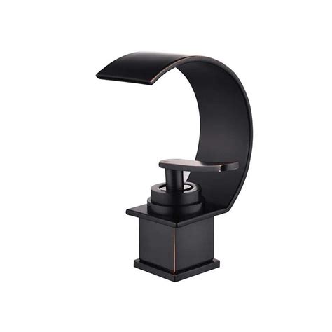 Luxury Newly Basin Faucet Brass Waterfall Spout Bathroom Faucets Hot