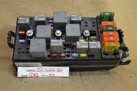 2002 2003 Saturn Vue Fuse Box Relay Unit 22703829 Module 05 12k2 Ebay