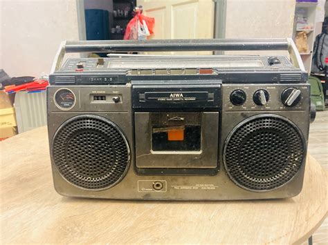 Aiwa Boombox Vintage Audio Portable Music Players On Carousell