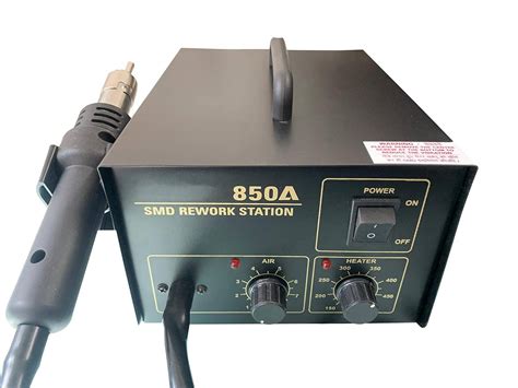 Hot Air Gun Soldering Station With Air Temperature Controller A Electra Store