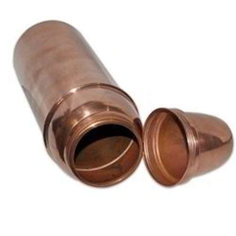 Round Pure Copper Water Thermos Bottle At Best Price In Moradabad
