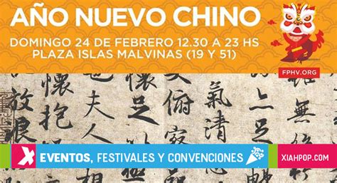 Llega la fiesta del Año Nuevo Chino a La Plata XIAHPOP