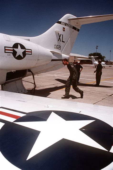 CAPT Bob Rick Pilot Training Instructor Checks His T 1 Jayhawk