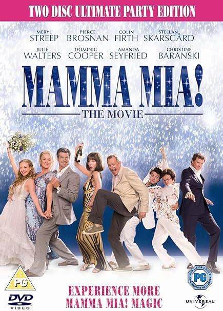 Mamma Mia Special Edition Discs Dvd Amazon Co Uk Meryl Streep