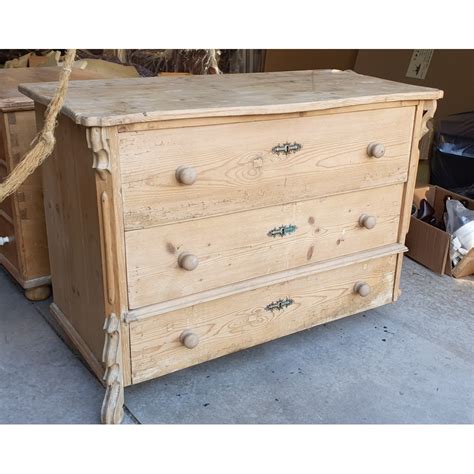 Antique Pine Chest Drawers 2 Moy Antiques