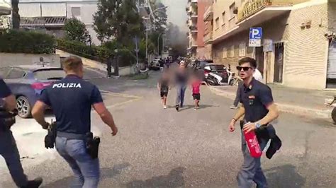 Incendio A Roma Monte Mario Vicino Al Tribunale Evacuata Sede Rai La