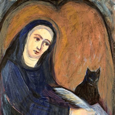 Julian Of Norwich Icon Print Etsy